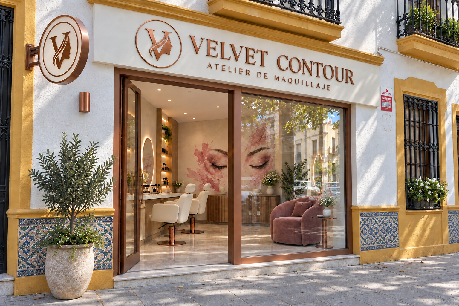 Propuesta de fachada sevillana con el sello de Velvet Contour